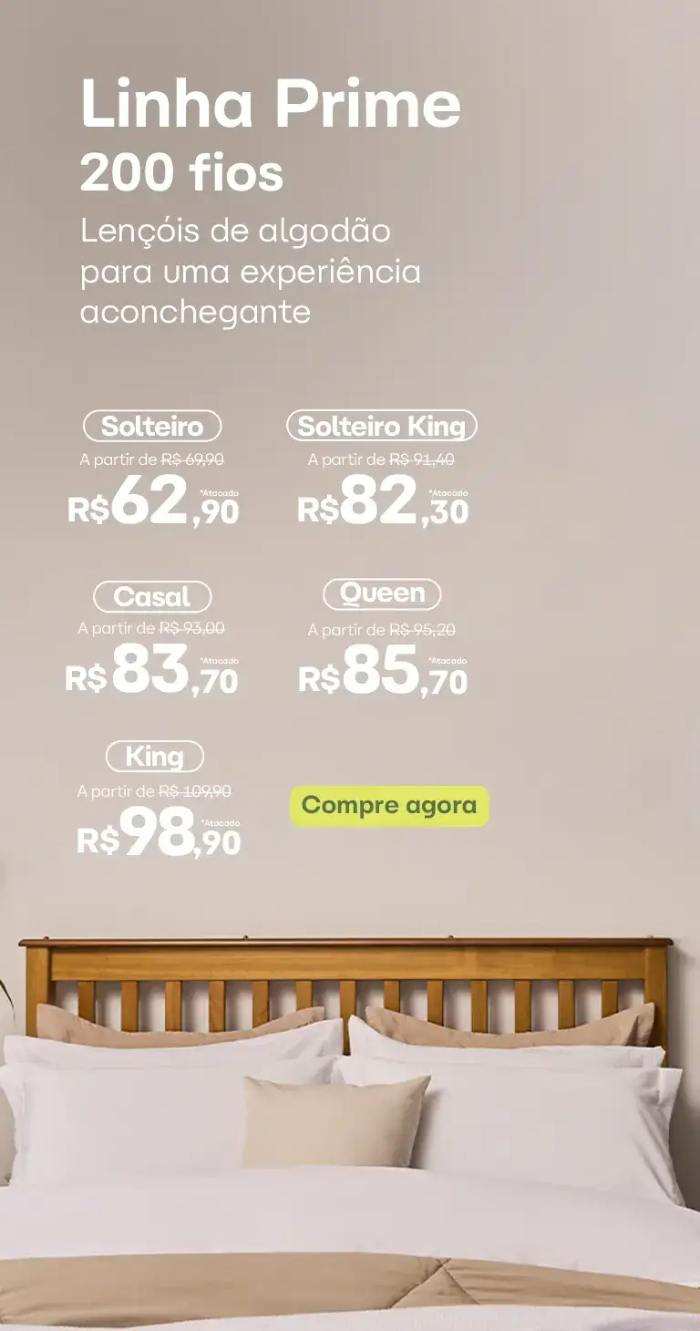 Fique Relax - Lençol Linha Prime